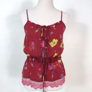 Johnny Was Floral Camisole Tank - SML